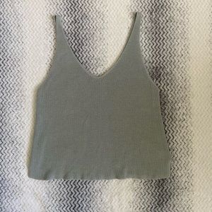 sweater tank top